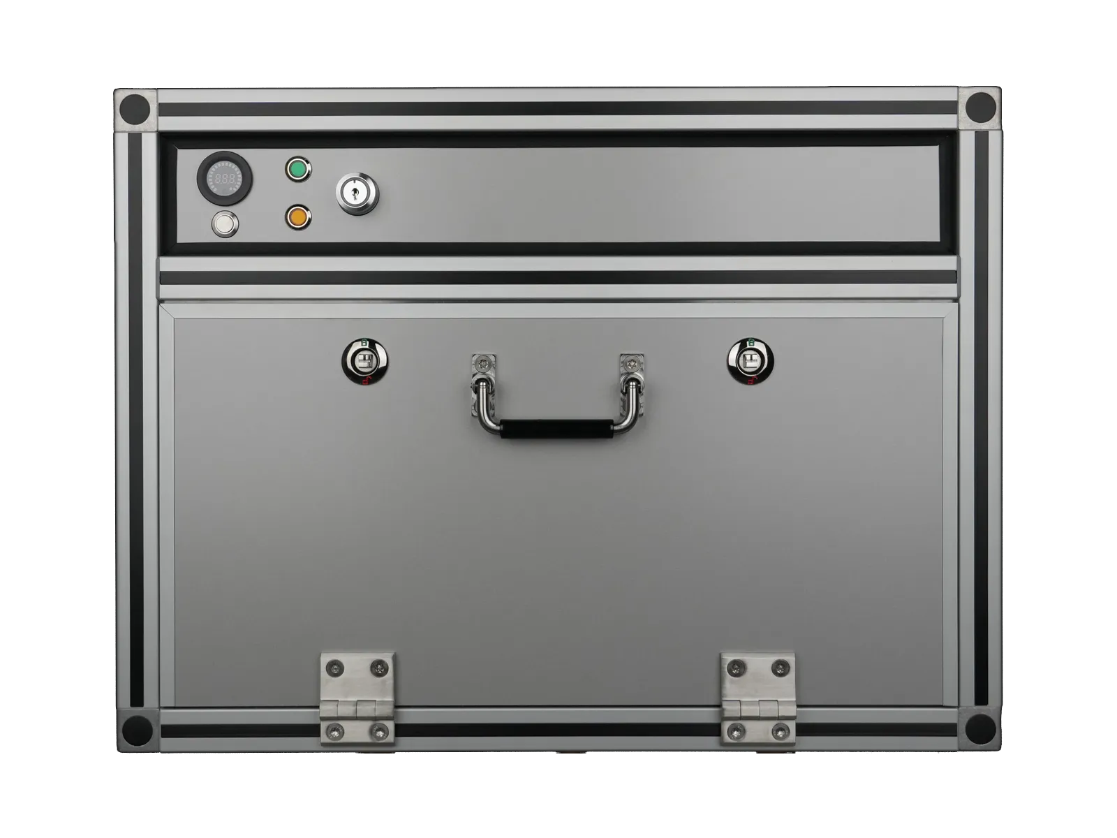 RUK Li-Ion Safety Box M – Frontansicht RUK Li-Ion Safety Box M – Frontansicht